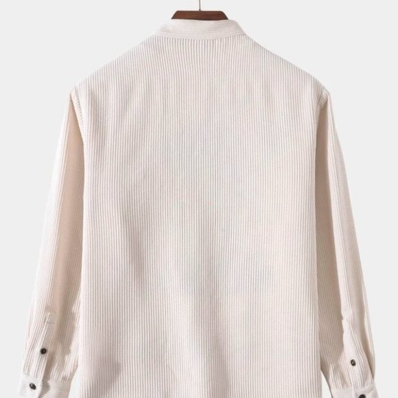 Apricot Mens Corduroy Shirt - Picture 3 of 7
